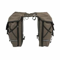 Willex 1200 Dubbele Fietstas 28L - Bruin -Beck Tassen Soldes willex 1200 dubbele fietstas 28l bruin 5425023135549 2 l