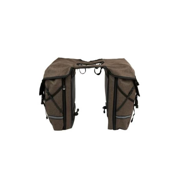 Willex 1200 XL Dubbele Fietstas 50L - Bruin 6 Willex 1200 XL Dubbele Fietstas 50L - Bruin – Image 4