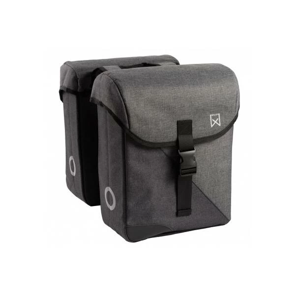 Willex 800 Dubbele Fietstas 28L - Grijs/Zwart 3 Willex 800 Dubbele Fietstas 28L - Grijs/Zwart
