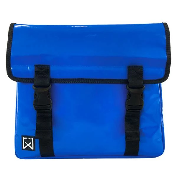 Willex Bisonyl Dubbele Fietstas 30L - Blauw 5 Willex Bisonyl Dubbele Fietstas 30L - Blauw – Image 3