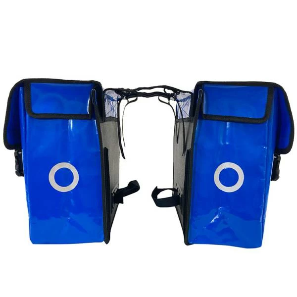 Willex Bisonyl Dubbele Fietstas 30L - Blauw 6 Willex Bisonyl Dubbele Fietstas 30L - Blauw – Image 4