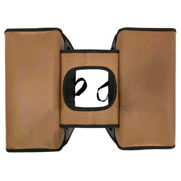 Willex Bisonyl Dubbele Fietstas 30L - Bruin 7 Willex Bisonyl Dubbele Fietstas 30L - Bruin – Image 5