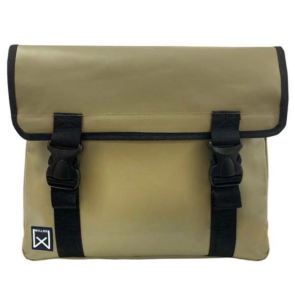 Willex Bisonyl Dubbele Fietstas 30L - Groen 5 Willex Bisonyl Dubbele Fietstas 30L - Groen – Image 3