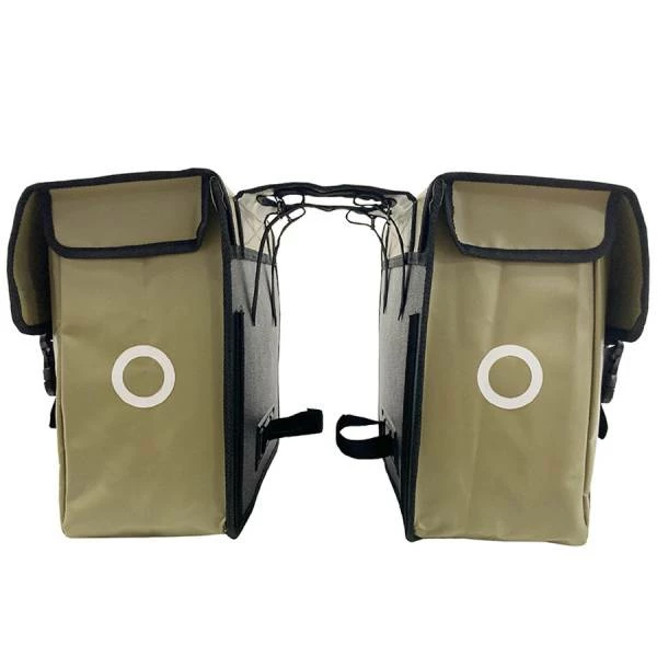 Willex Bisonyl Dubbele Fietstas 30L - Groen 6 Willex Bisonyl Dubbele Fietstas 30L - Groen – Image 4