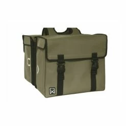 Willex Bisonyl Dubbele Fietstas 52L - Groen