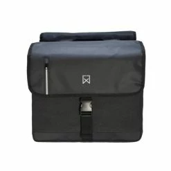 Willex Business Dubbele Fietstas 30L - Zwart