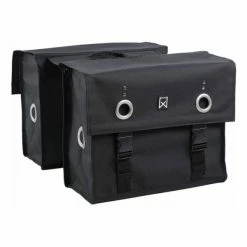 Willex Dubbele Fietstas 52L - Zwart