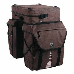 Willex Dubbele Fietstas XL 1200 65L - Bruin