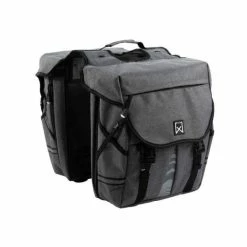 Willex System Dubbele Fietstas 28L MIK/RT - Antraciet
