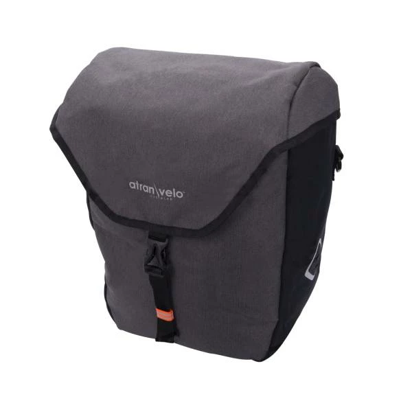 Atran ZAP Single AVS Enkele Fietstas 25L - Grijs 4 Atran ZAP Single AVS Enkele Fietstas 25L - Grijs – Image 2