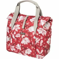 Basil Magnolia Shopper Fietstas 18L - Poppy Rood
