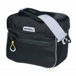 Basil Miles Stuurtas 6L Waterdicht Klickfix - Zwart/Groen