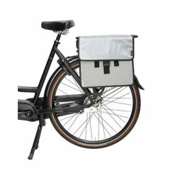 Beck Tassen Beck Enkele Fietstas 20L Tarpaulin - Zilver -Beck Tassen Soldes beck enkele fietstas 20l tarpaulin zilver 8718657856292 11 l