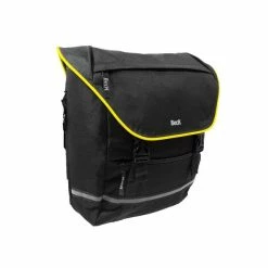Beck Tassen Beck SPRTV Enkele Fietstas 15L - Zwart/Geel