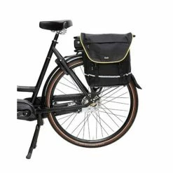 Beck Tassen Beck SPRTV Enkele Fietstas 15L - Zwart/Geel -Beck Tassen Soldes beck sprtv enkele fietstas 15l zwart geel 8719874746519 2 l