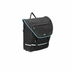 Beck Tassen Beck SPRTV Shoppertas 15L 30x15x35cm - Zwart/Blauw