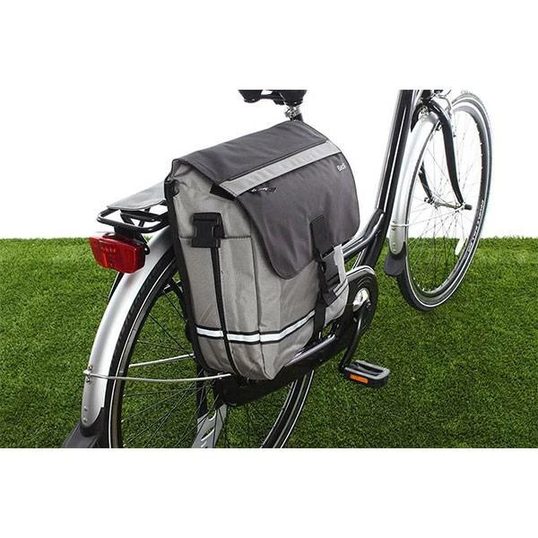 Beck Tassen Beck Yes Enkele Fietstas 14L - Zilver/ZWart 6 Beck Tassen Beck Yes Enkele Fietstas 14L - Zilver/ZWart – Image 4