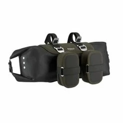 Brooks Scape Stuurtas Rol 10/12L - Mud Groen -Beck Tassen Soldes brooks scape stuurtas rol 10 12l mud groen 699037 4 l