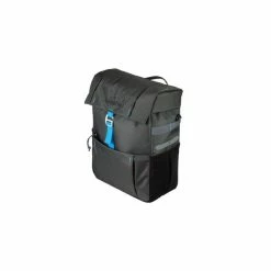 Gazelle Onderdelen Gazelle Enkele Fietstas 18.5L - Antraciet/Blauw