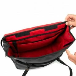 Haberland Lifestyle Pakaftas 15L - Zwart/Rood -Beck Tassen Soldes haberland lifestyle pakaftas 15l zwart rood 4032555716545 6 l