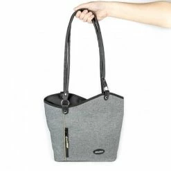 Haberland Melanie Stuurtas 5L KlickFix - Grijs