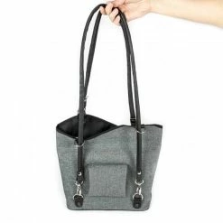 Haberland Melanie Stuurtas 5L KlickFix - Grijs -Beck Tassen Soldes haberland melanie stuurtas 5l klickfix grijs 4032555711724 5 l