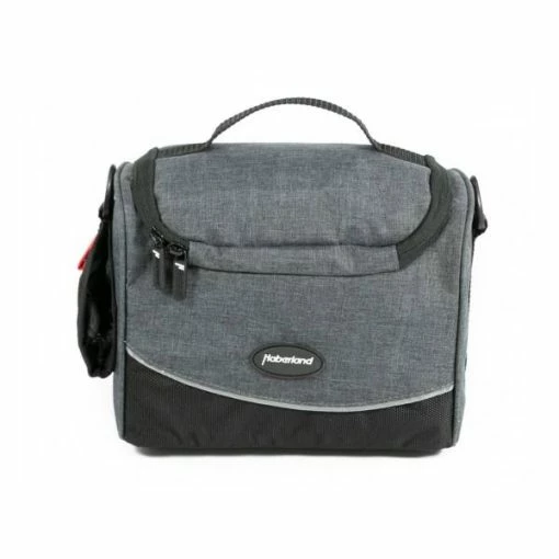 Haberland Siebensachen Stuurtas 5L KlickFix - Grijs -Beck Tassen Soldes haberland siebensachen stuurtas 5l klickfix grijs 4032555714541 11 l