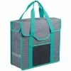 Hollandbikeshop HBS Shoppertas 15L 36x13x33cm - Grijs/Groen
