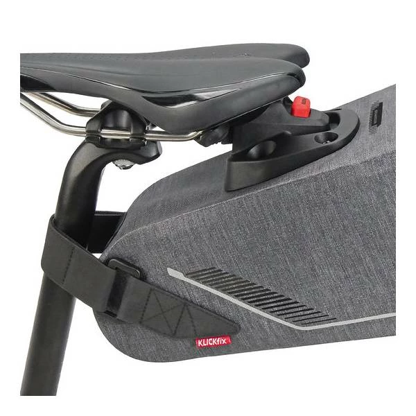 KlickFix Bikepack X Zadeltas 10L Waterdicht - Grijs 8 KlickFix Bikepack X Zadeltas 10L Waterdicht - Grijs – Image 6