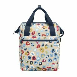 RIXEN & KAUL KlickFix Roomy GT Mandtas 12L Racktime - Wit/Multi-Color