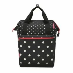 RIXEN & KAUL KlickFix Roomy GT Mandtas 12L Racktime - Zwart/Stippen