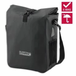 Hollandbikeshop Lynx Valley XL Enkele Fietstas 21 Liter - Mat Zwart