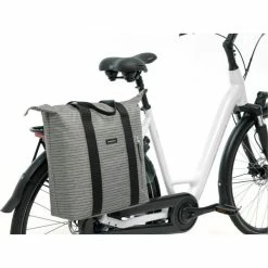 New Looxs Kota Nomi Enkele Fietstas 24L - Grijs -Beck Tassen Soldes new looxs kota nomi enkele fietstas 24l grijs 8714827984093 4 l