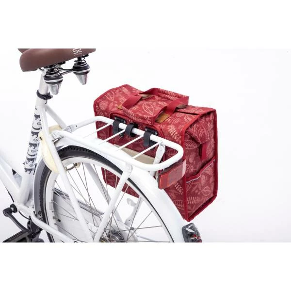 New Looxs Lilly Enkele Fietstas 18 Liter - Forest Rood 6 New Looxs Lilly Enkele Fietstas 18 Liter - Forest Rood – Image 4