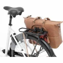 New Looxs Verla Enkele Fietstas 21L Leer - Cognac -Beck Tassen Soldes new looxs verla enkele fietstas 21l leer cognac 8714827983898 3 l