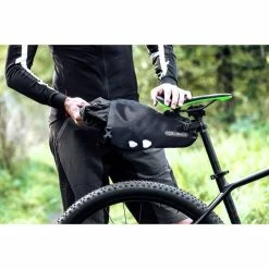 Ortlieb Saddle-Bag Zadeltas 1.6L - Mat Zwart -Beck Tassen Soldes ortlieb saddle bag zadeltas 1 6l mat zwart 4013051052245 4 l