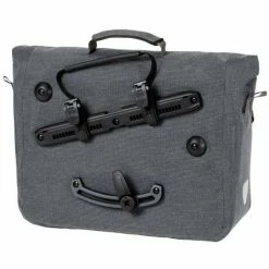 Ortlieb Two Urban Commuter Schoudertas 20L QL2.1 - Grijs -Beck Tassen Soldes ortlieb two urban commuter schoudertas 20l ql2 1 grijs 4013051047166 1 l