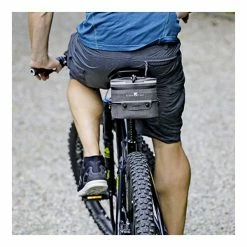 Rixen & Kaul Contour Waterproof Zadeltas 4L KlickFix - Grijs -Beck Tassen Soldes rixen kaul contour waterproof zadeltas 4l klickfix grijs 4030572105304 3 l