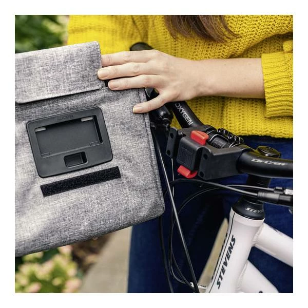 Rixen & Kaul Roomy Twist Stuurtas 4L - Zilver 7 Rixen & Kaul Roomy Twist Stuurtas 4L - Zilver – Image 5