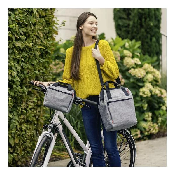 Rixen & Kaul Roomy Twist Stuurtas 4L - Zilver 8 Rixen & Kaul Roomy Twist Stuurtas 4L - Zilver – Image 6