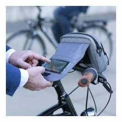 Rixen & Kaul SmartBag Stuurtas 1.8L KlickFix - Grijs -Beck Tassen Soldes rixen kaul smartbag stuurtas 1 8l klickfix grijs 4030572105960 5 l