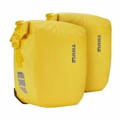 Thule Shield Pannier Small Enkele Fietstas 2 X 13L - Geel