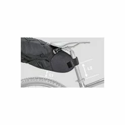 Topeak BackLoader Zadeltas 10L - Zwart -Beck Tassen Soldes topeak backloader zadeltas 10l zwart 4710069682555 3 l