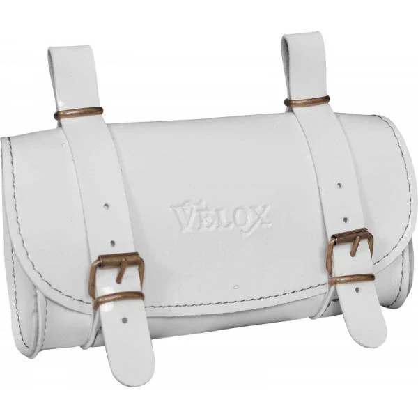 Velox Skia Vintage Zadeltas Leder - Wit 4 Velox Skia Vintage Zadeltas Leder - Wit – Image 2