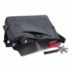 ZEFAL Zéfal Urban Messengertas 11L - Grijs/Bruin 10 ZEFAL Zéfal Urban Messengertas 11L - Grijs/Bruin -Beck Tassen Soldes zefal urban messengertas 11l grijs bruin 3420586600833 3 l