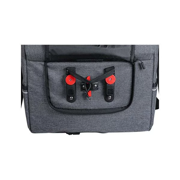 ZEFAL Zéfal Urban Messengertas 11L - Grijs/Bruin 7 ZEFAL Zéfal Urban Messengertas 11L - Grijs/Bruin – Image 5